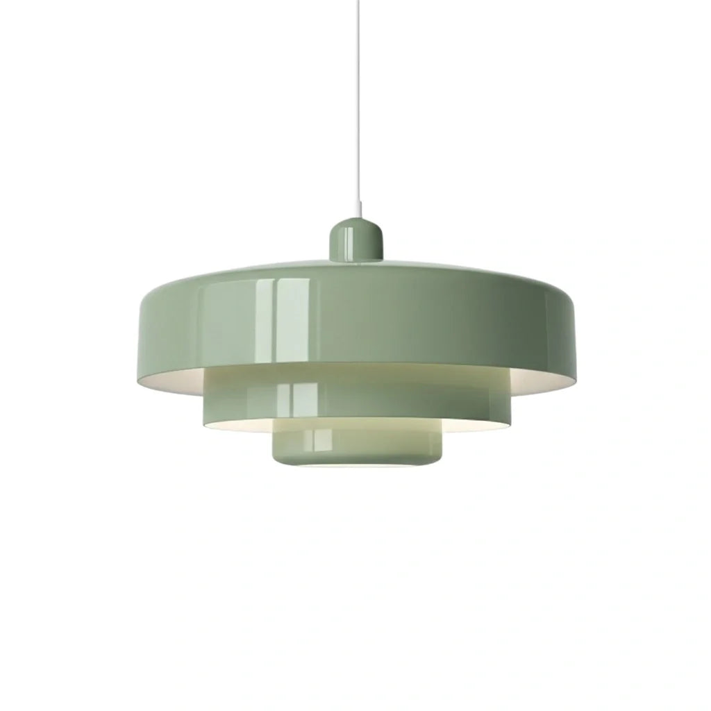 Hind Triple Layer Disc Macaron Pendant Light