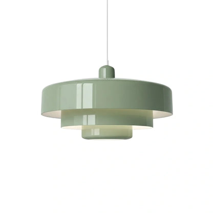 Hind Triple Layer Disc Macaron Pendant Light