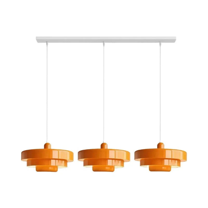 Hind Triple Layer Disc Macaron Pendant Light