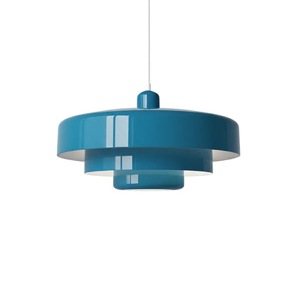 Hind Triple Layer Disc Macaron Pendant Light