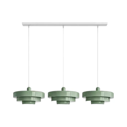 Hind Triple Layer Disc Macaron Pendant Light