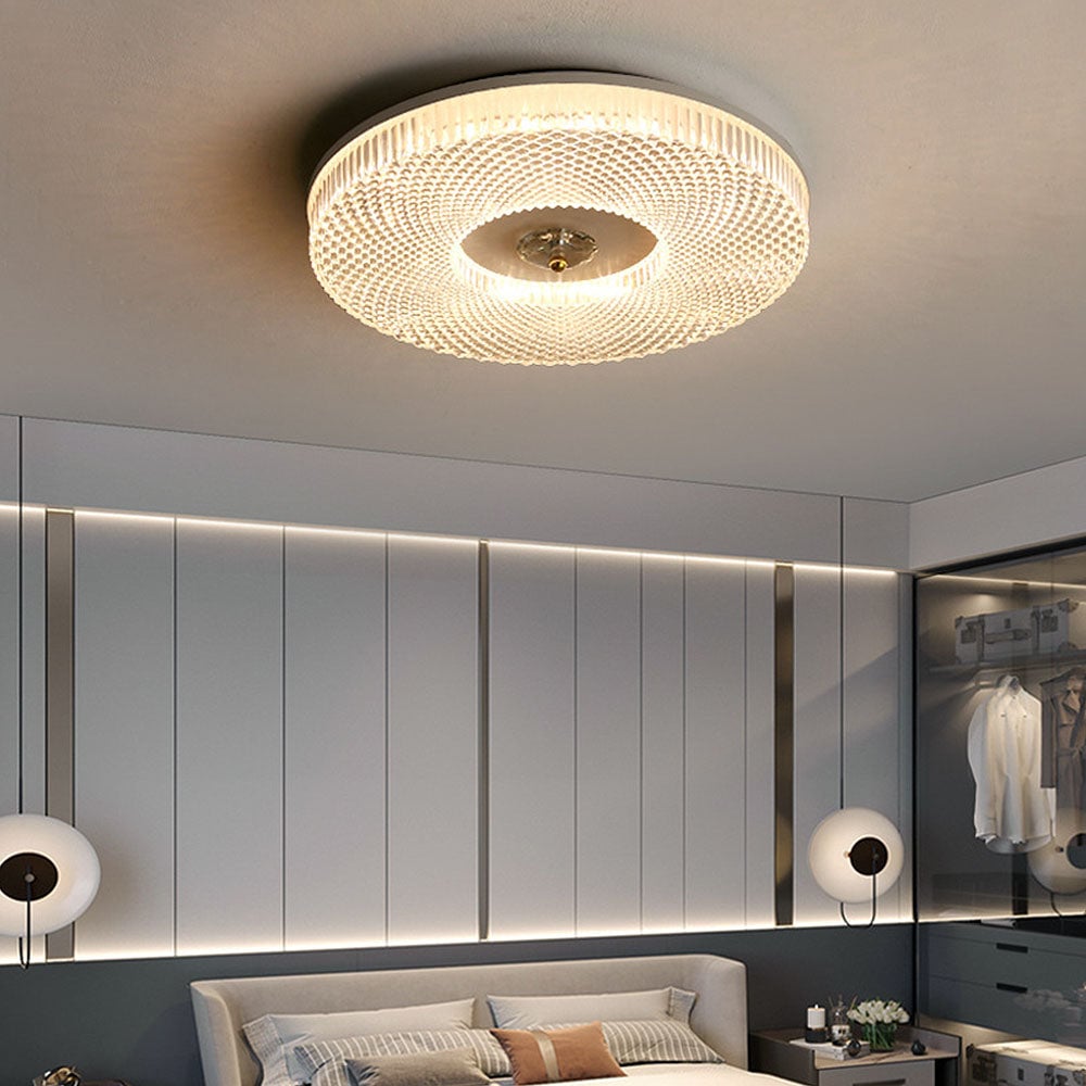 Elegant LED Ceiling Lamp with Ultra-Thin Recessed Design