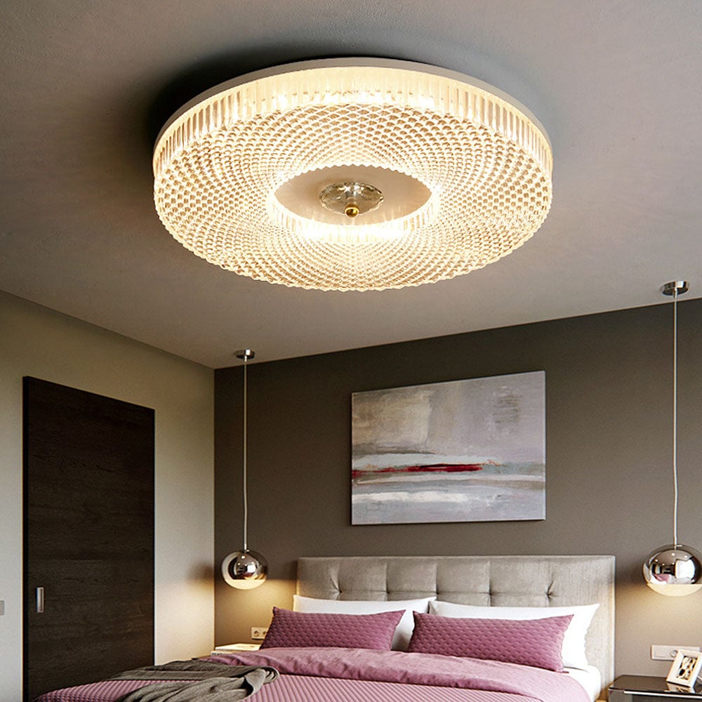 Elegant LED Ceiling Lamp with Ultra-Thin Recessed Design