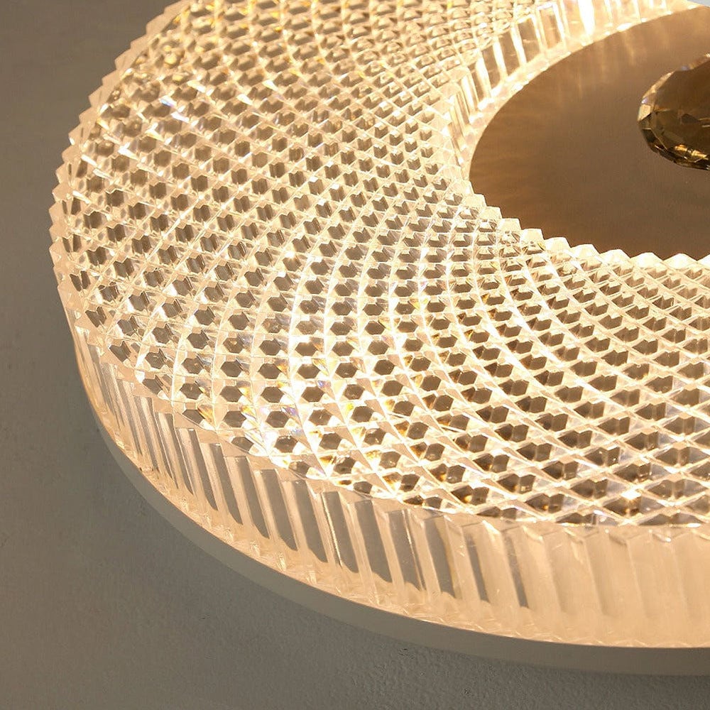 Elegant LED Ceiling Lamp with Ultra-Thin Recessed Design