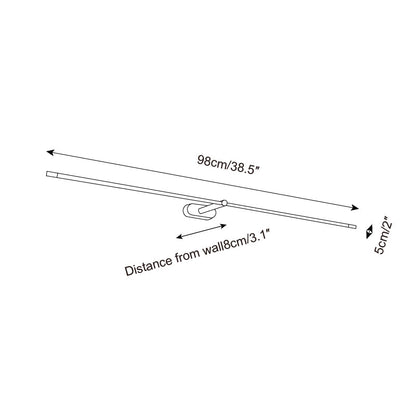 Kady Linear Rechargeable Version Wall Lamp