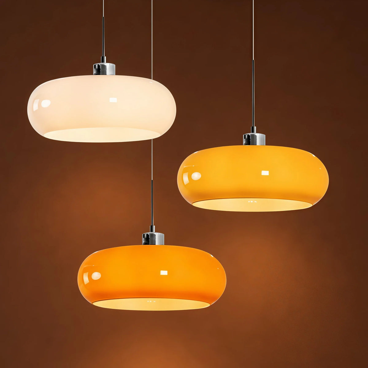 Kieran Bauhaus Glass Pendant Light