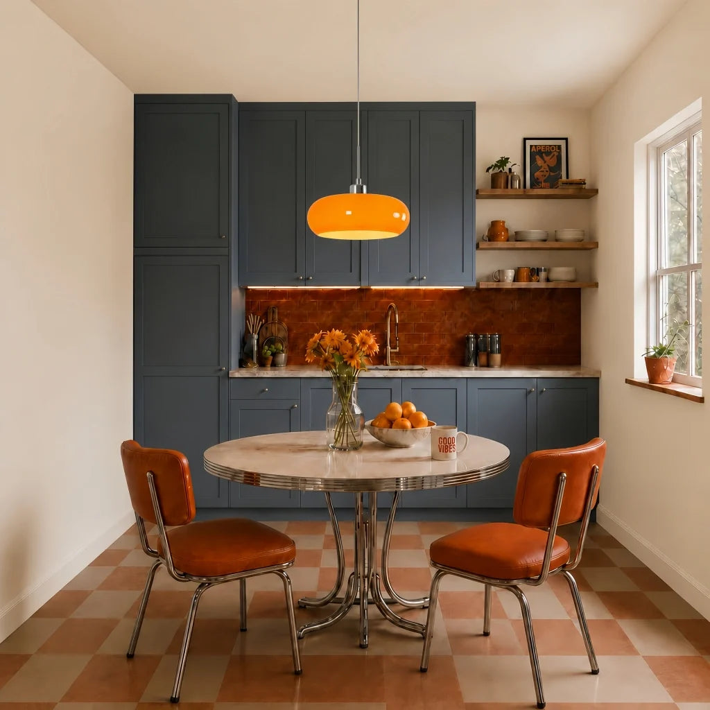 Kieran Bauhaus Glass Pendant Light