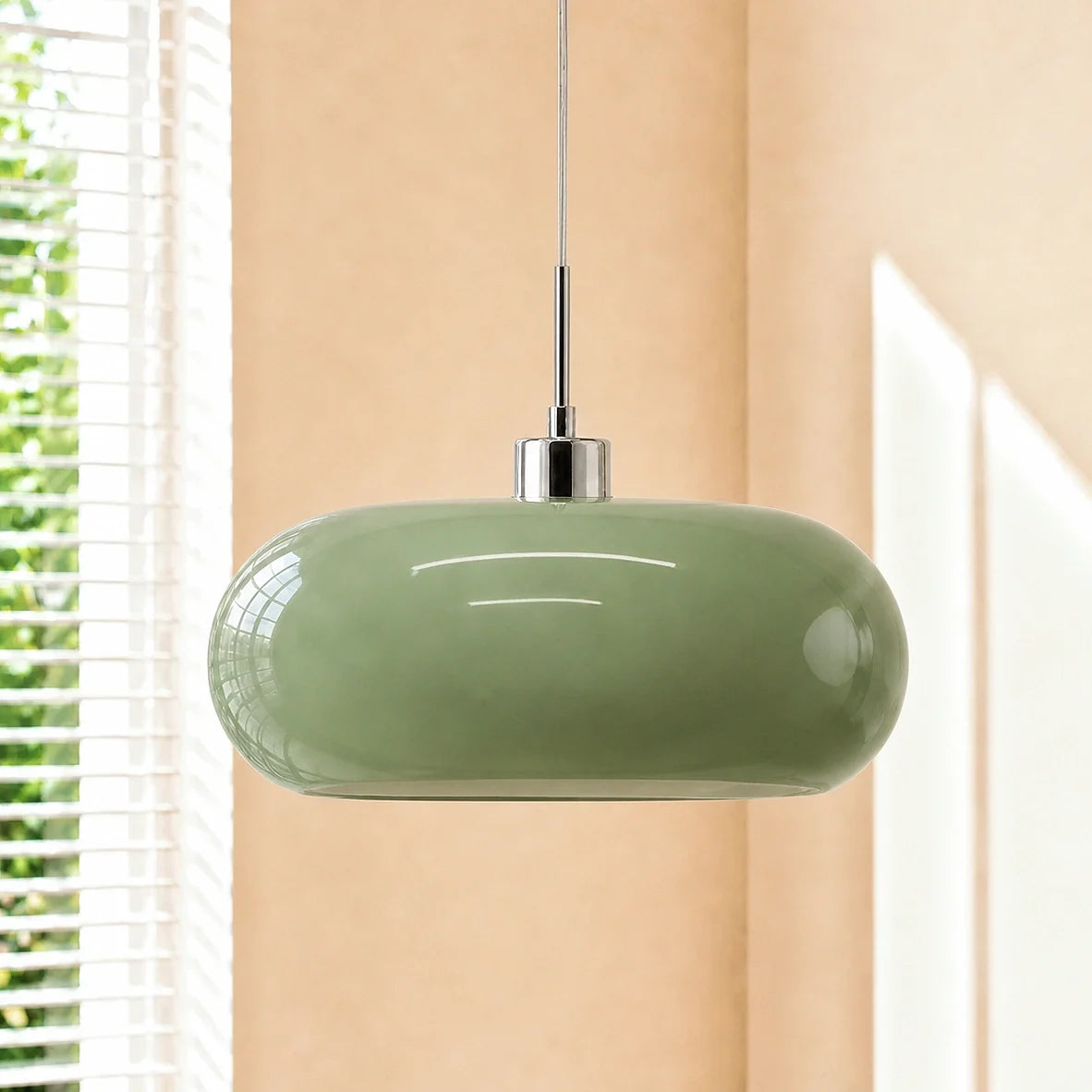 Kieran Bauhaus Glass Pendant Light