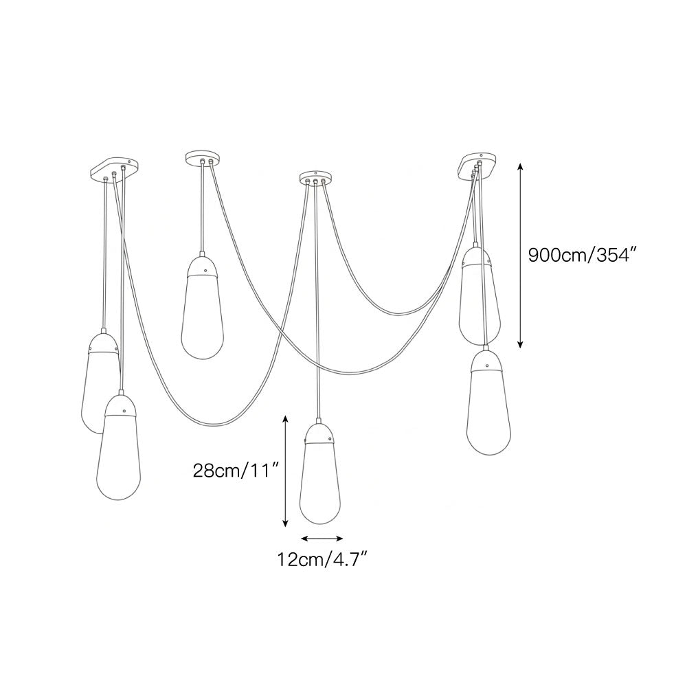 Lariat Pendant Lamp