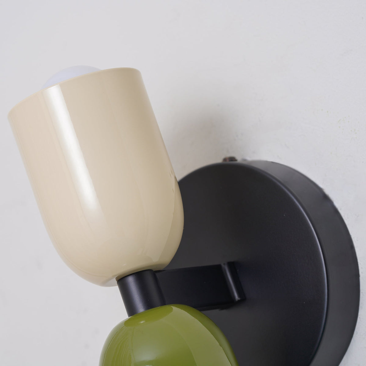 Retro industrial wall lamp with 2 adjustable heads for living room, bedroom, or hallway