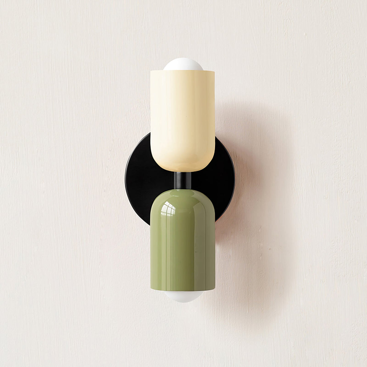 Double Wall Light – Industrial Sconce with 2 Adjustable Heads, 10 Colourways incl. Red, Pink & Green