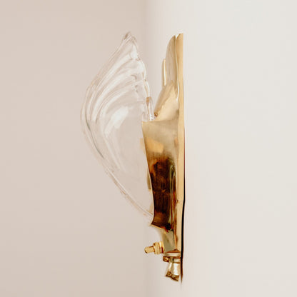 Lilith Brass Antique Art Deco Wall Light