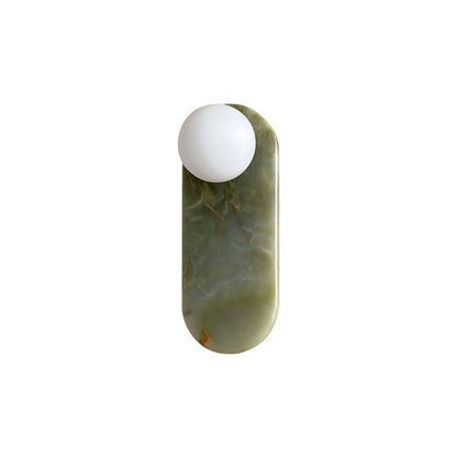 Lucie Onyx Wall Lamp ∅ 3.9″ x H 10.6″