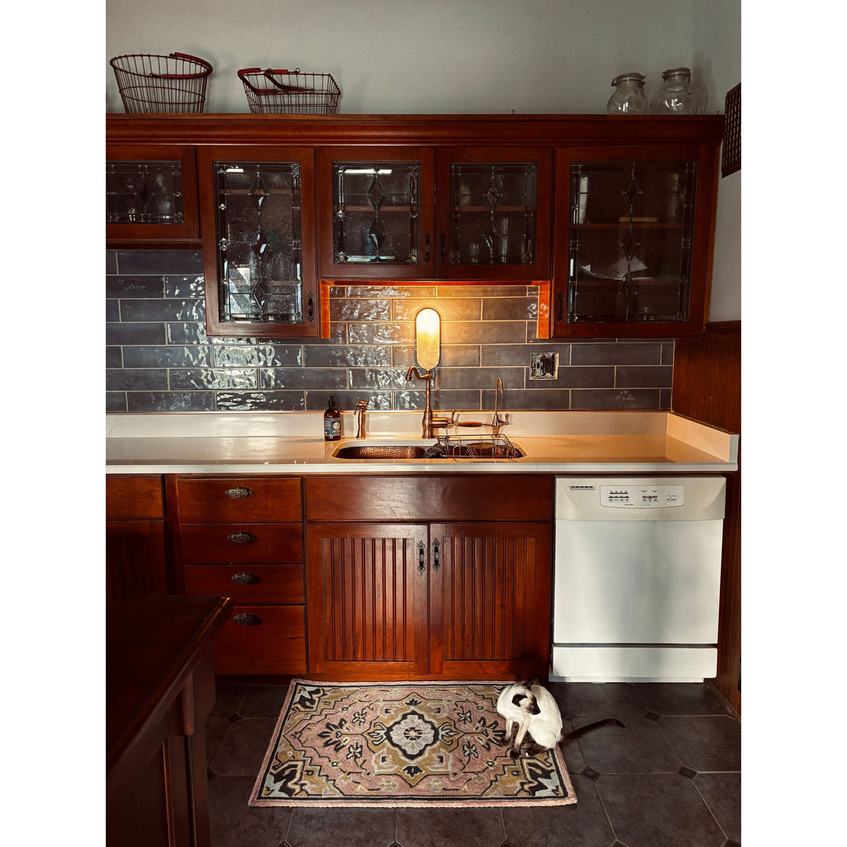 Lucie Onyx Wall Lamp ∅ 3.9″ x H 10.6″