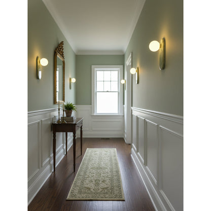 Lucie Onyx Wall Lamp ∅ 3.9″ x H 10.6″
