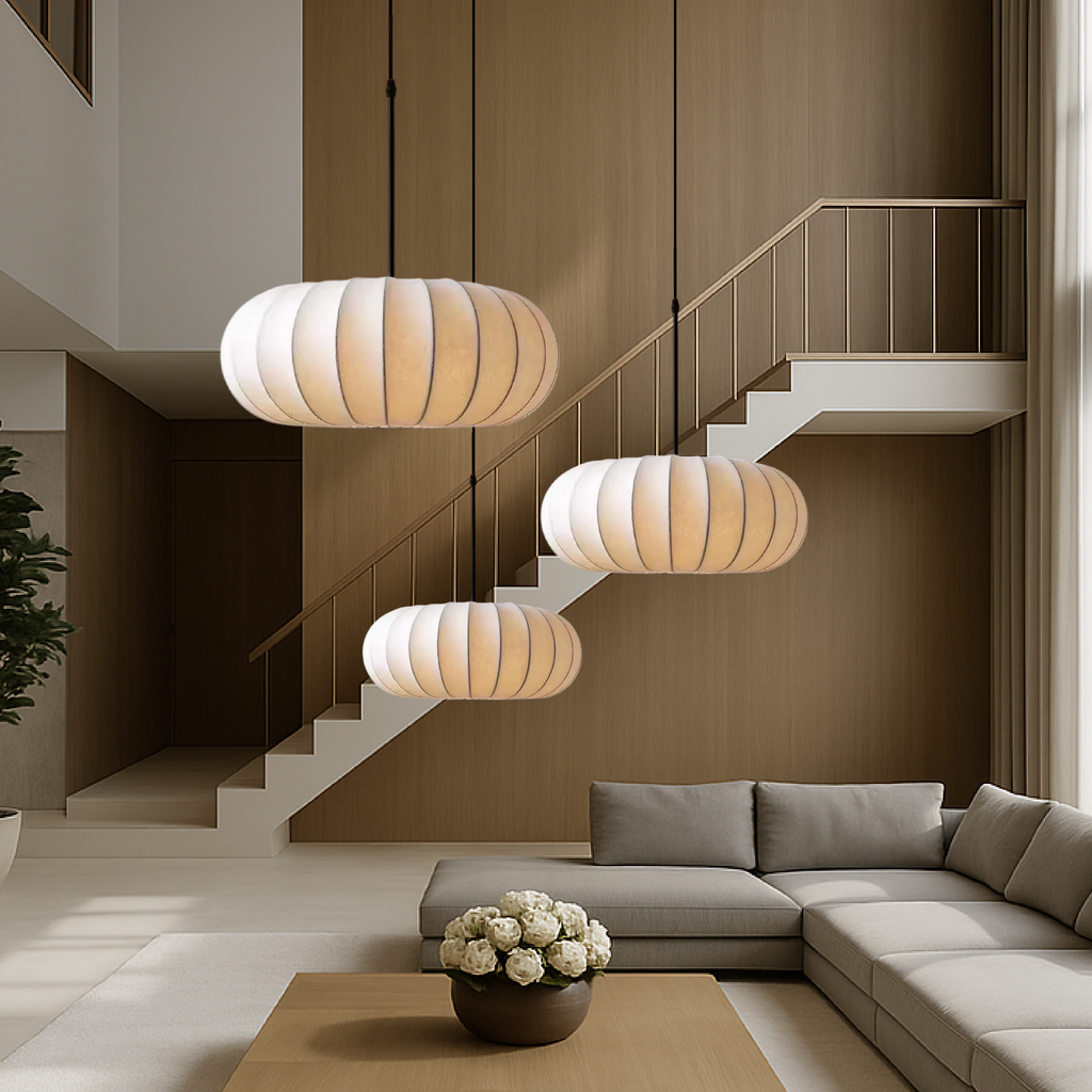 Decorative pendant lamp with warm glow – designer LED lamp for your home