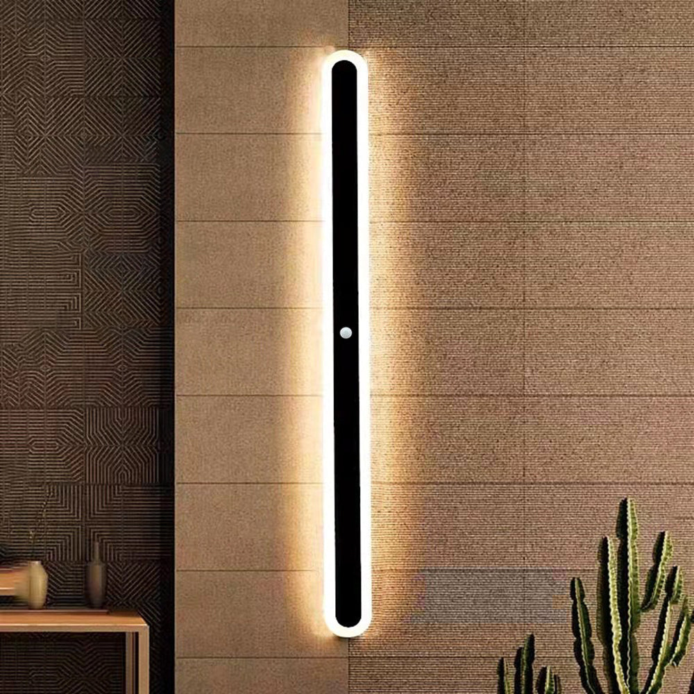 Outdoor Linear Wall Light – Dimmable LED Bar, 40 to 150cm, Motion Sensor Option, Terraces & Halls