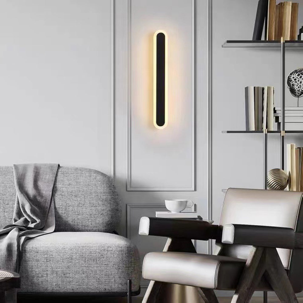 Decorative dimmable linear LED lamp for outdoor lighting - Designed for patio and corridor lighting
