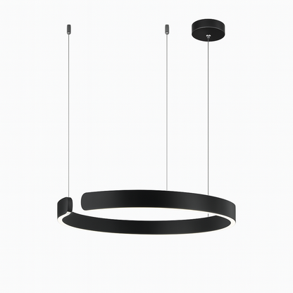 LED Ring Pendant Light - Circular Ceiling Lamp