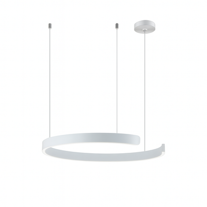 LED Ring Pendant Light - Circular Ceiling Lamp