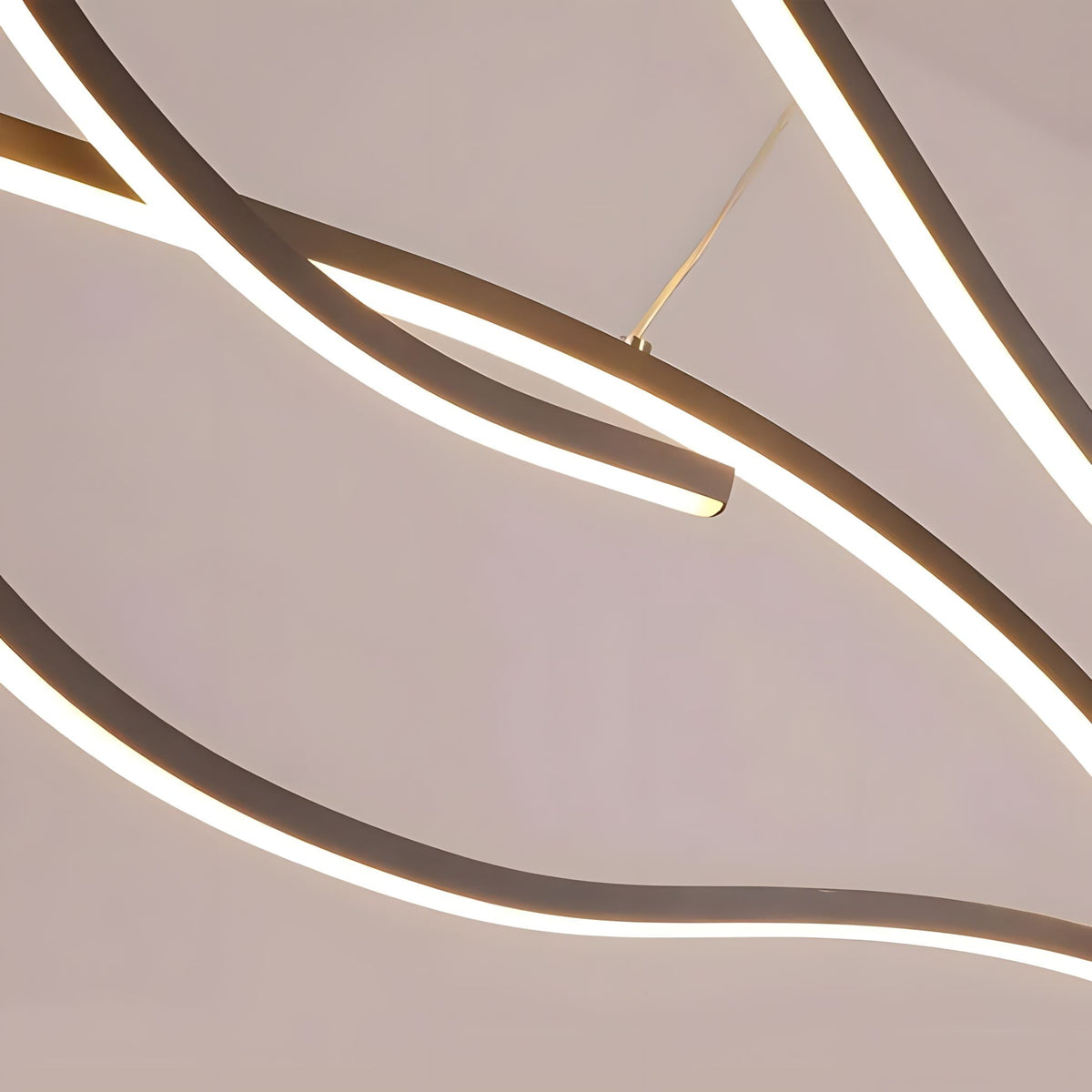 Linear Pendant Light for Kitchen Island - Dimmable LED