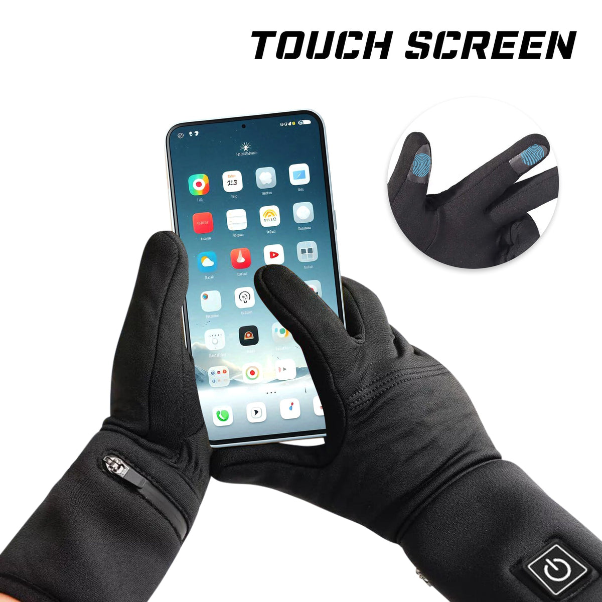 Ultra Warm Heated Outdoor Gloves