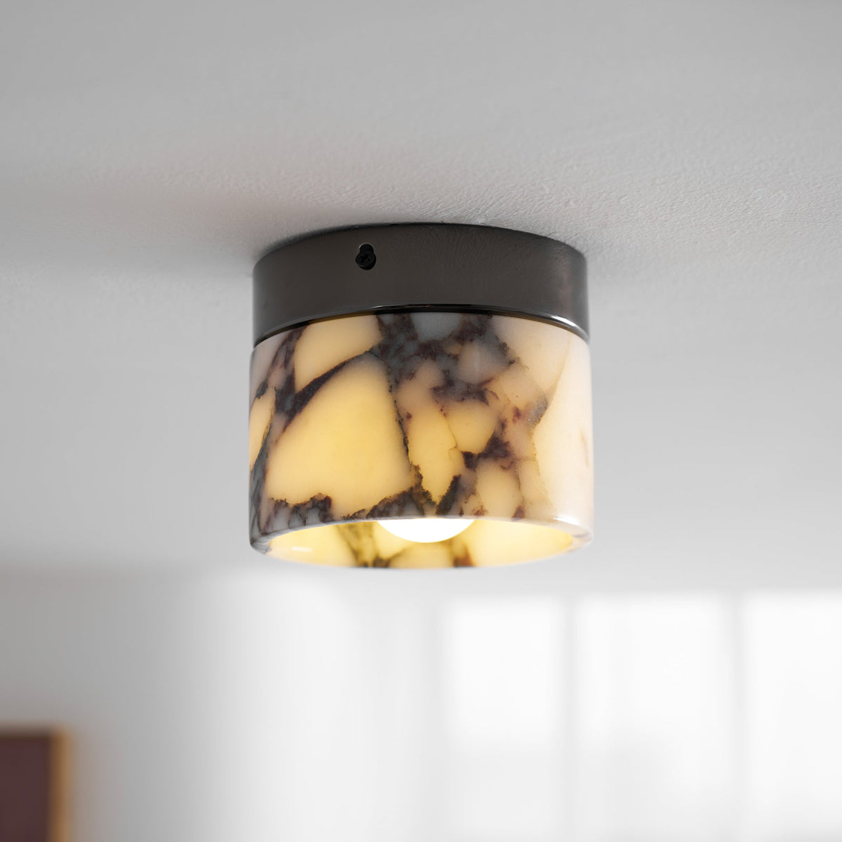 Marble Round Ceiling Lamp