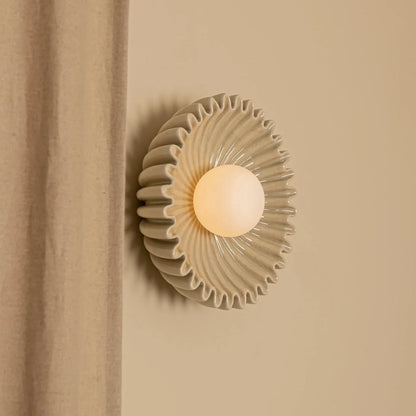 Marenys Modern Ceramic Flower Wall Light