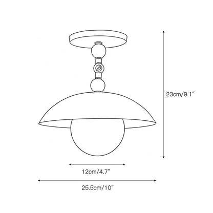 Marie Petite Surface Ceiling Lamp