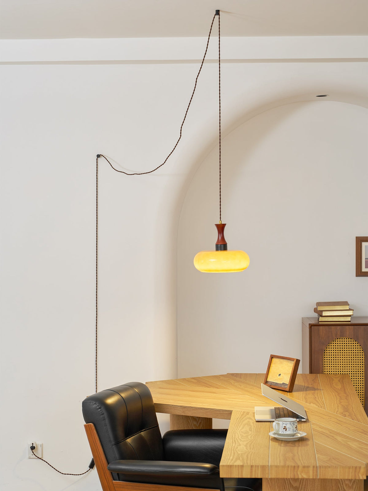 Mayon Plug In Pendant Lamp