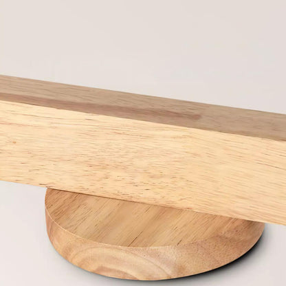 Wooden Ceiling Spotlight Bar – Walnut or Oak Track Light, 42 to 120cm, Warm White, Kitchen & Hallway