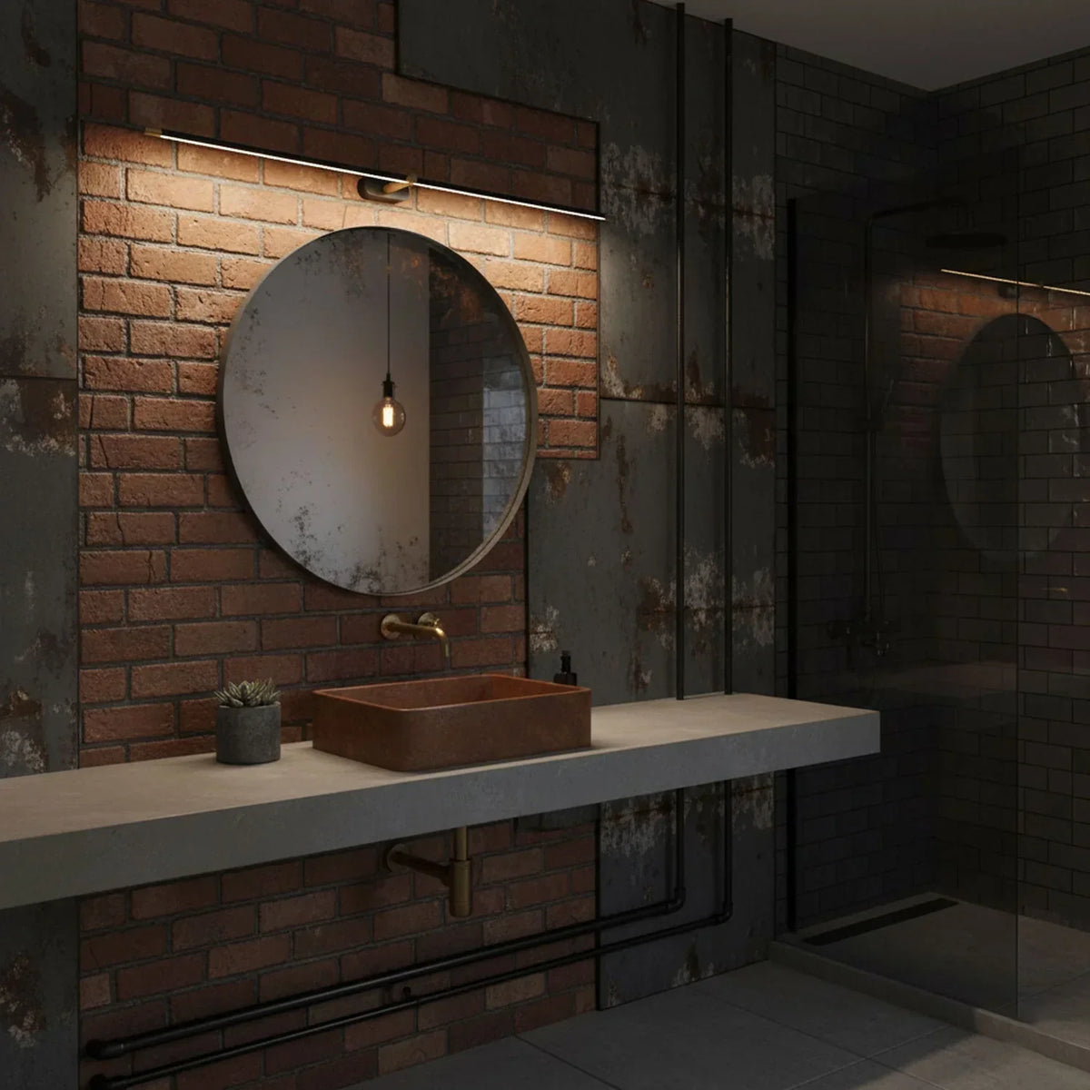 Linear Modern Decorative LED Wall Lamp