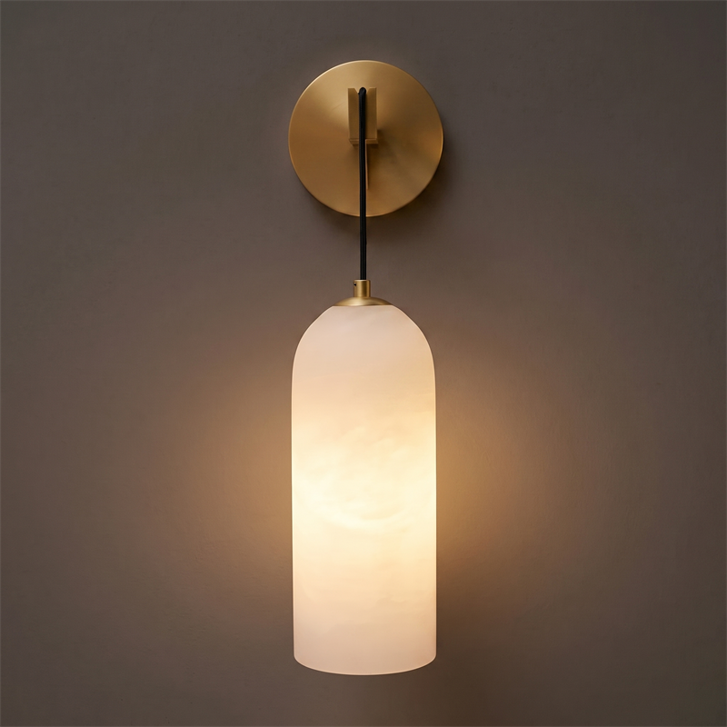Timeless Alabaster Wall Lamp Collection Hub