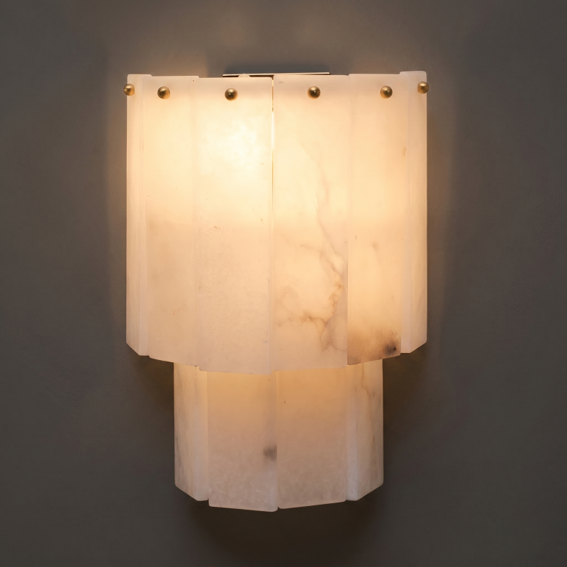 Timeless Alabaster Wall Lamp Collection Hub