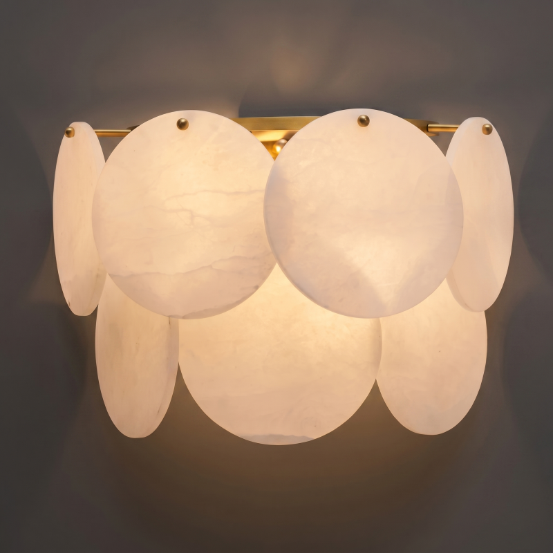 Timeless Alabaster Wall Lamp Collection Hub