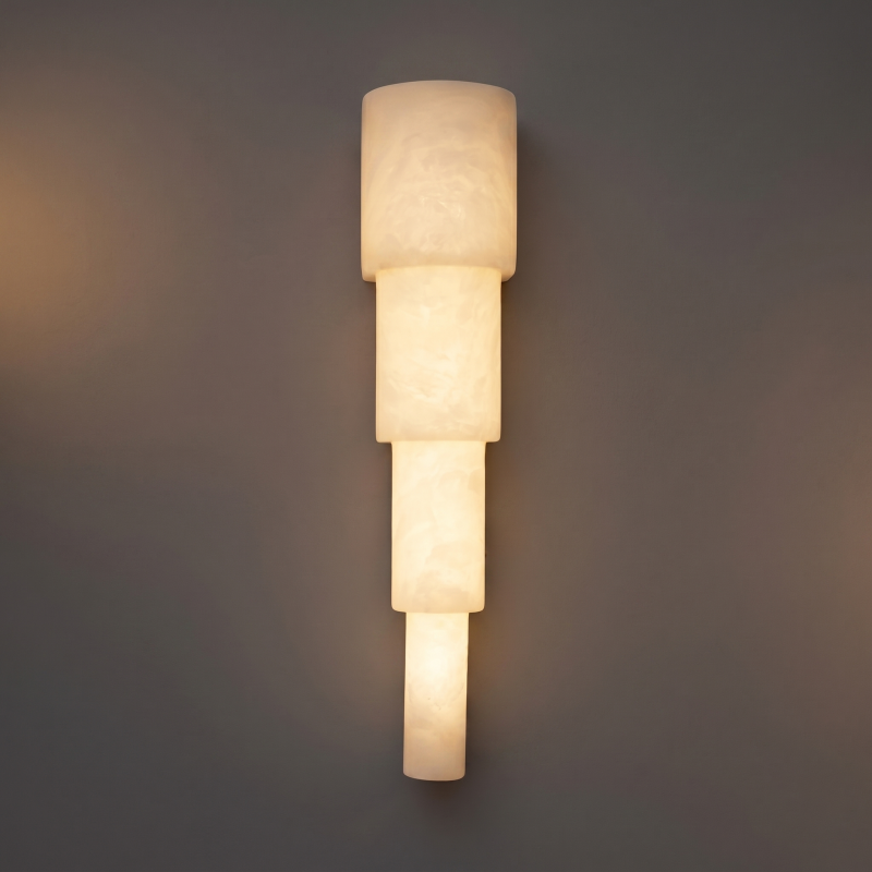 Timeless Alabaster Wall Lamp Collection Hub