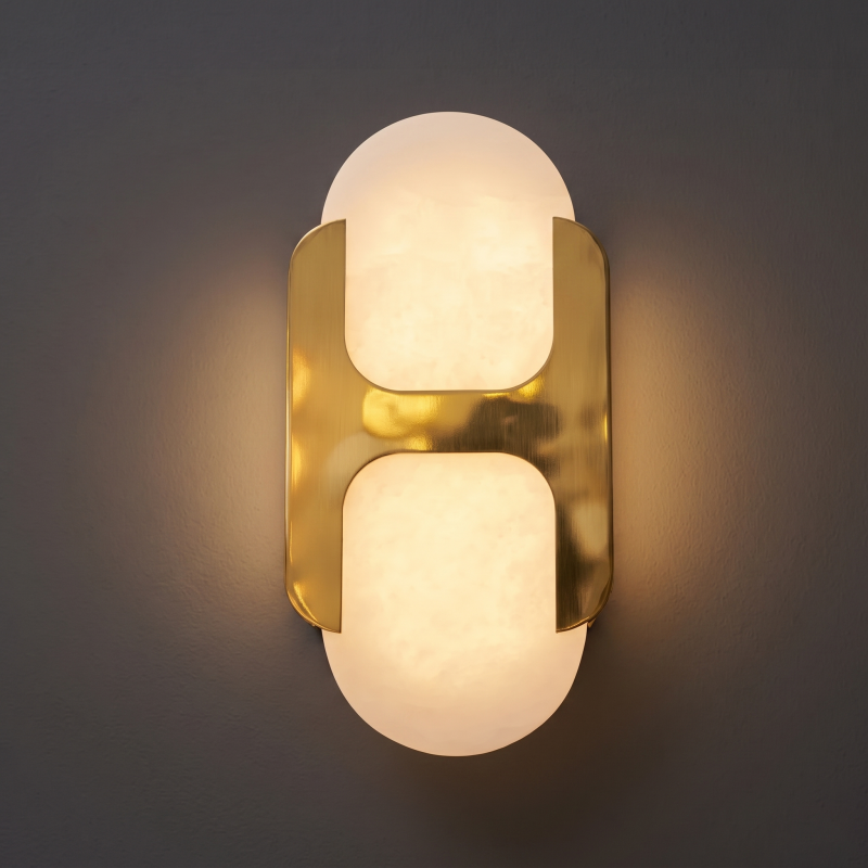 Timeless Alabaster Wall Lamp Collection Hub