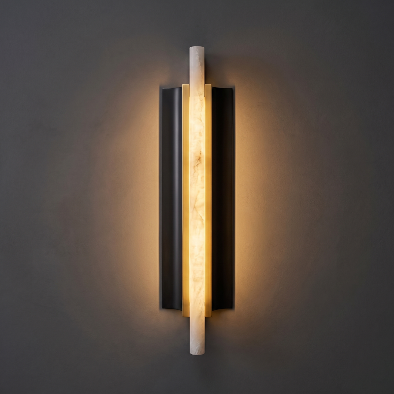 Timeless Alabaster Wall Lamp Collection Hub
