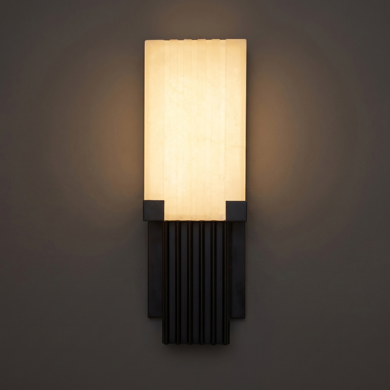 Timeless Alabaster Wall Lamp Collection Hub