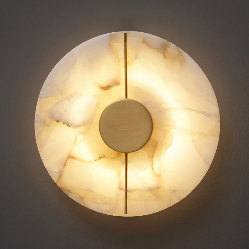 Timeless Alabaster Wall Lamp Collection Hub