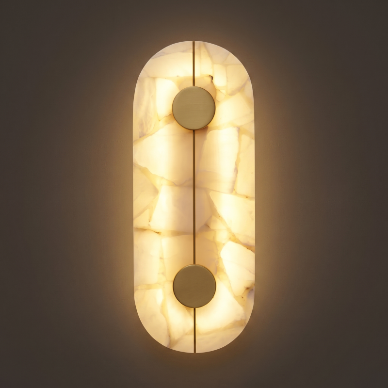 Timeless Alabaster Wall Lamp Collection Hub