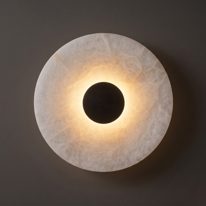Timeless Alabaster Wall Lamp Collection Hub