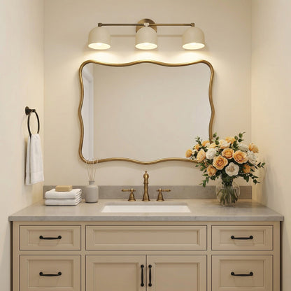 Nordic Metal Deep Ball Vanity Sconce