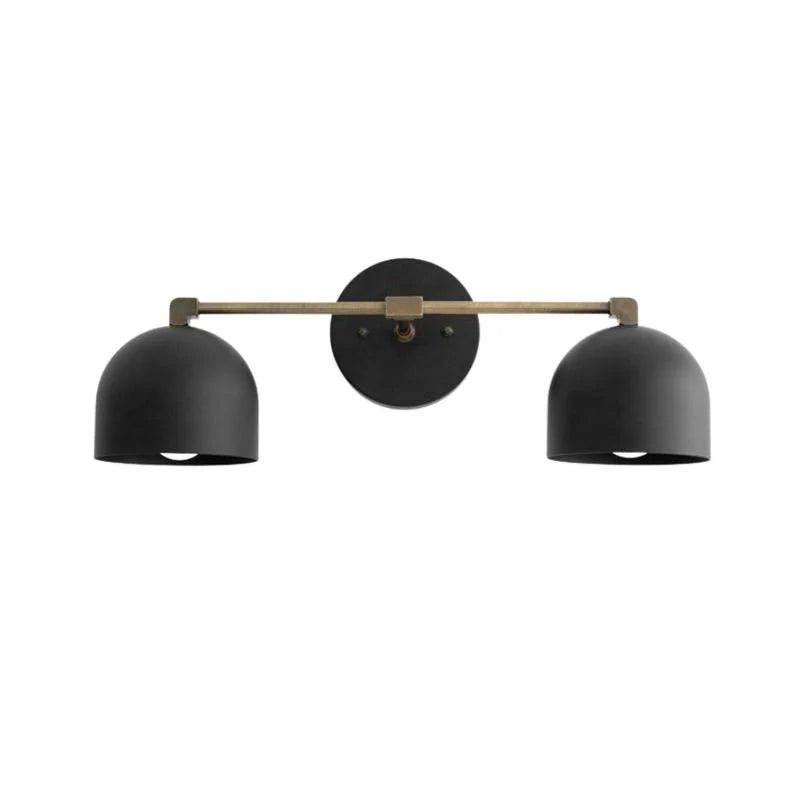 Nordic Metal Deep Ball Vanity Sconce