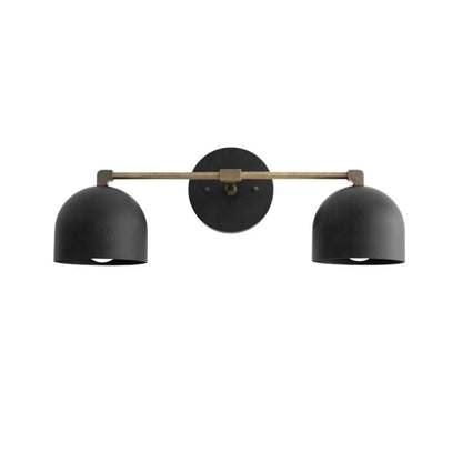 Nordic Metal Deep Ball Vanity Sconce