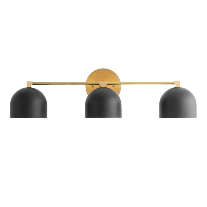 Nordic Metal Deep Ball Vanity Sconce