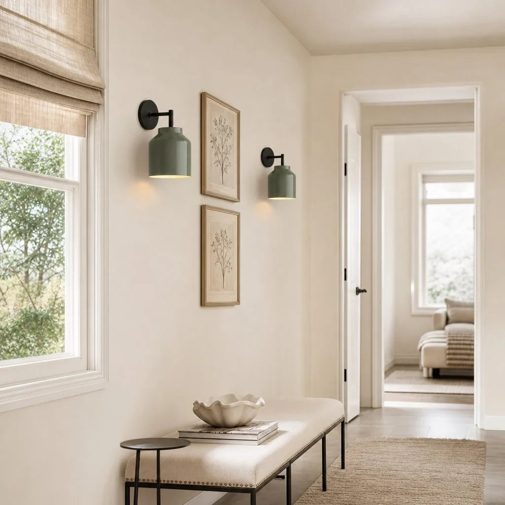 Nerys Nordic Minimalist Scandinavia Metal Sconce