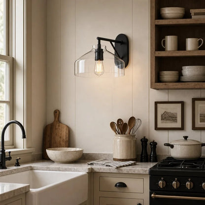 Nerys Nordic Minimalist Scandinavia Metal Sconce
