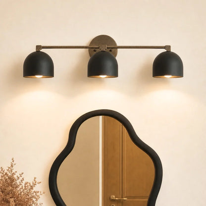 Nordic Metal Deep Ball Vanity Sconce