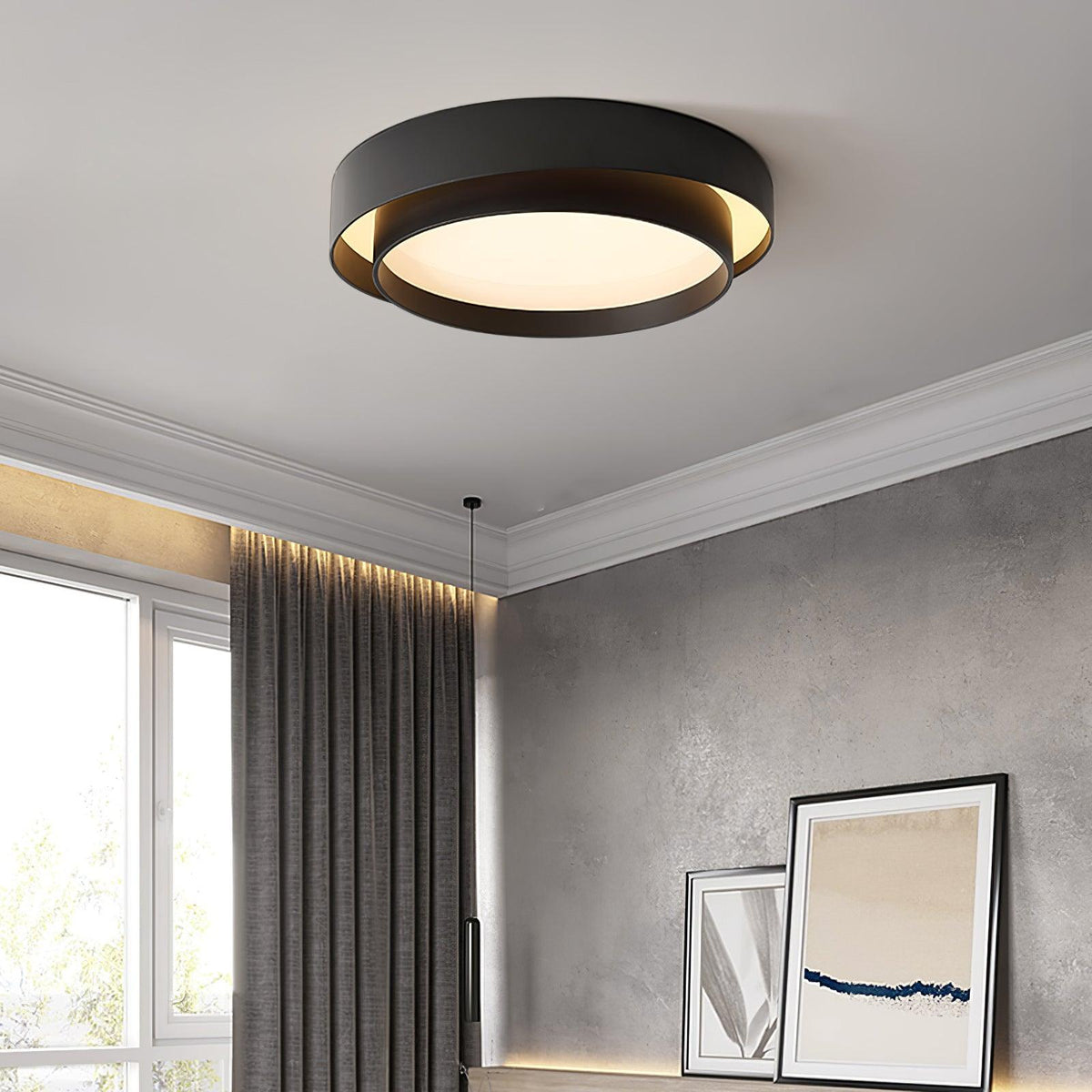 Nordic Artistic Sphere LED ceiling lamp – ideal for living rooms and bedrooms